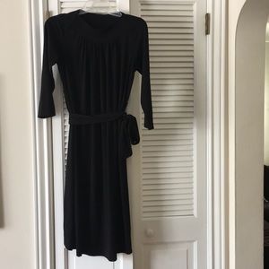 Super comfortable black Merona dress w/tie waist
